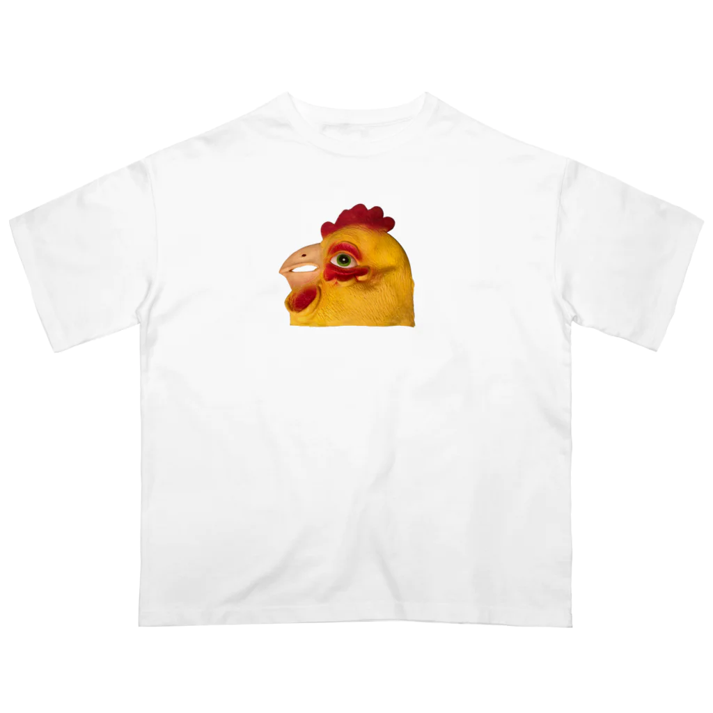 とっしー 噂音トシの鶏 Chikin オーバーサイズTシャツ