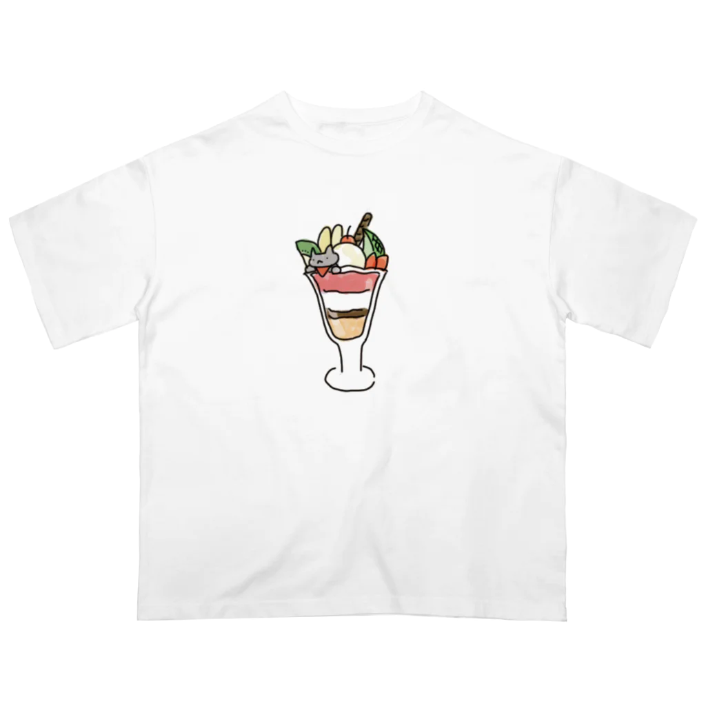 🌺ebitama(えびたま)🦐のおじぞうパフェ オーバーサイズTシャツ