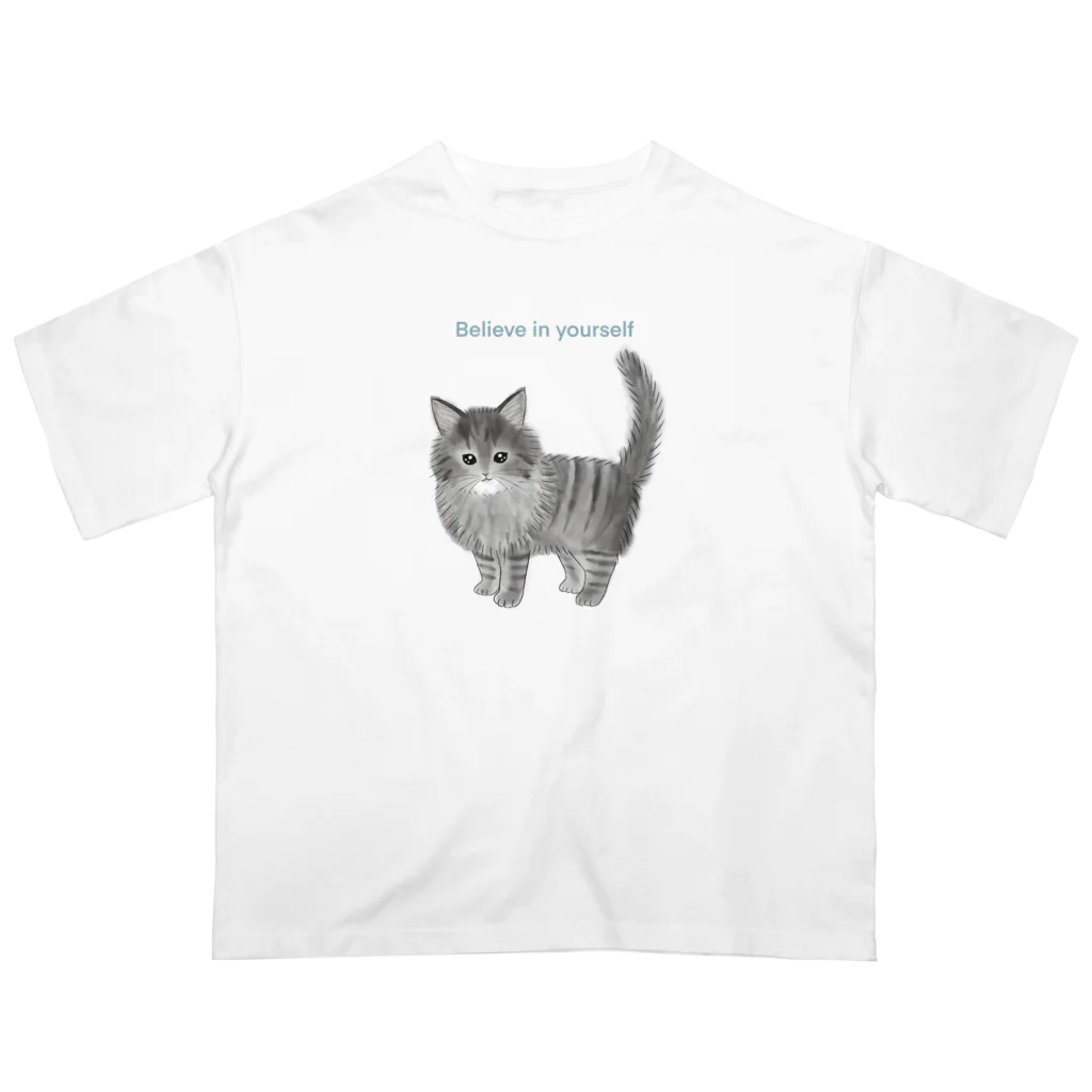 soraのノルウェージャンフォレストキャットのノエル オーバーサイズTシャツ