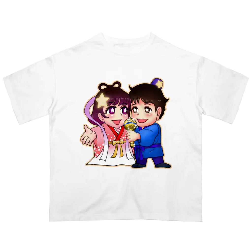 織姫&彦星グッズの織姫＆彦星 Oversized T-Shirt