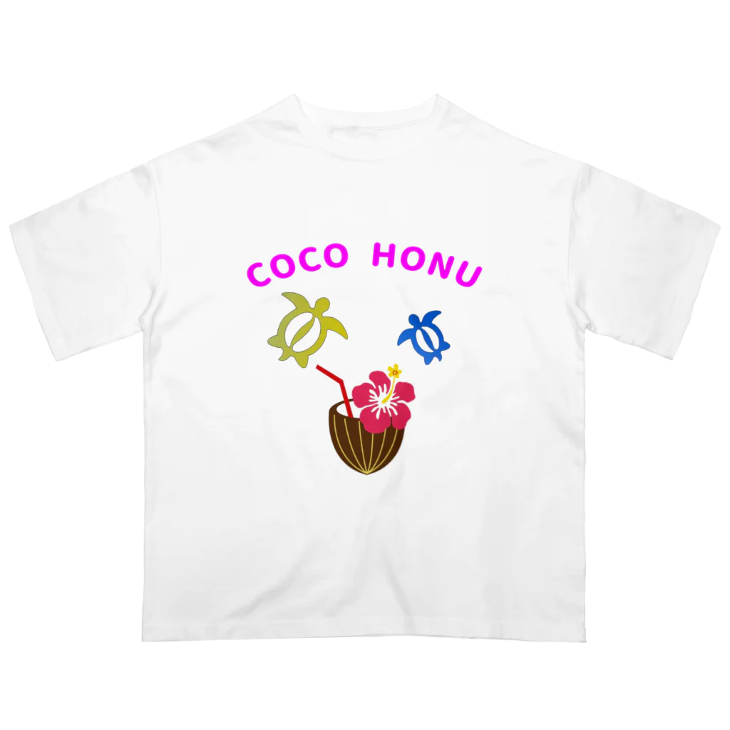 COCO  HONUのCOCO HONUオリジナルTシャツ オーバーサイズTシャツ