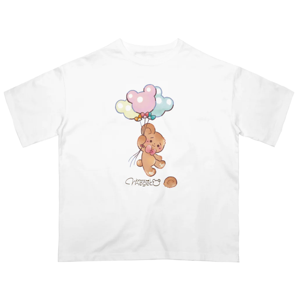 もげこ道の風船もげこちゃん Oversized T-Shirt