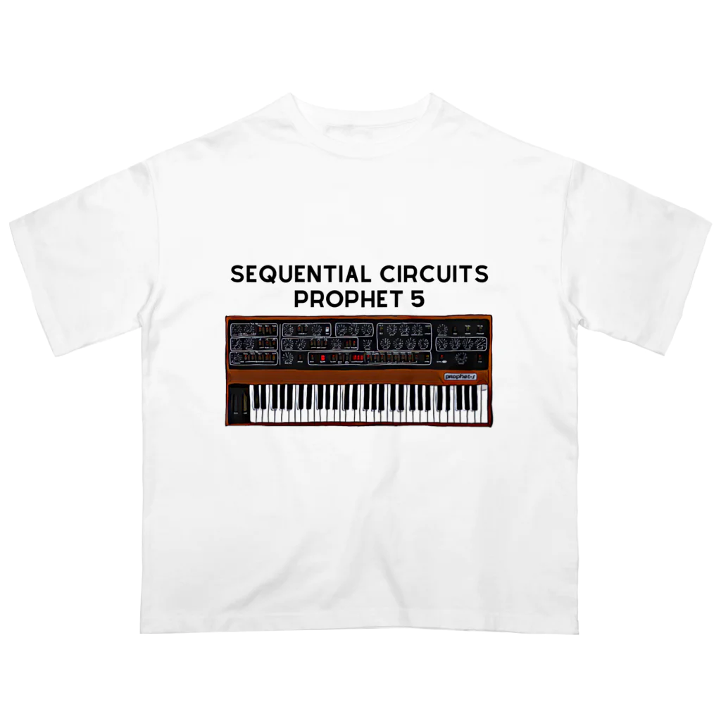 Vintage Synthesizers | aaaaakiiiiiのSequential Circuits Prophet 5 Vintage Synthesizer Oversized T-Shirt