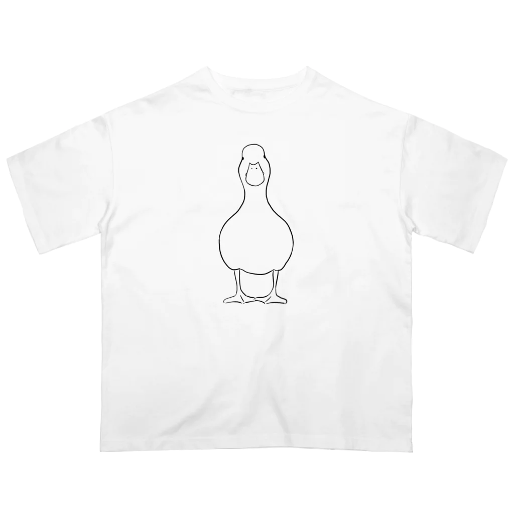 ゆきみ屋のアヒル オーバーサイズTシャツ