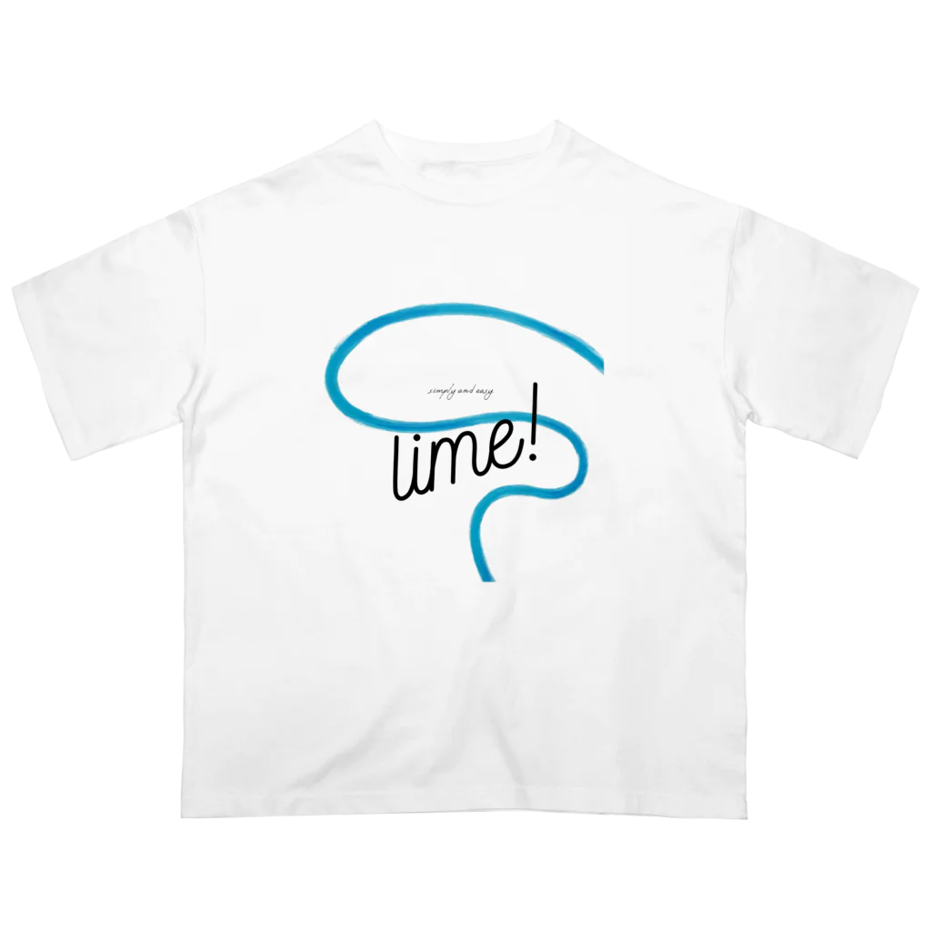 LIMEのlime original オーバーサイズTシャツ