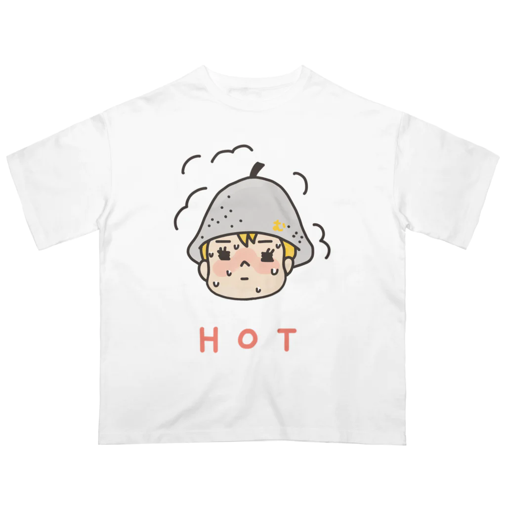 HAMATAKE MutsukoのHOT_sauna Oversized T-Shirt