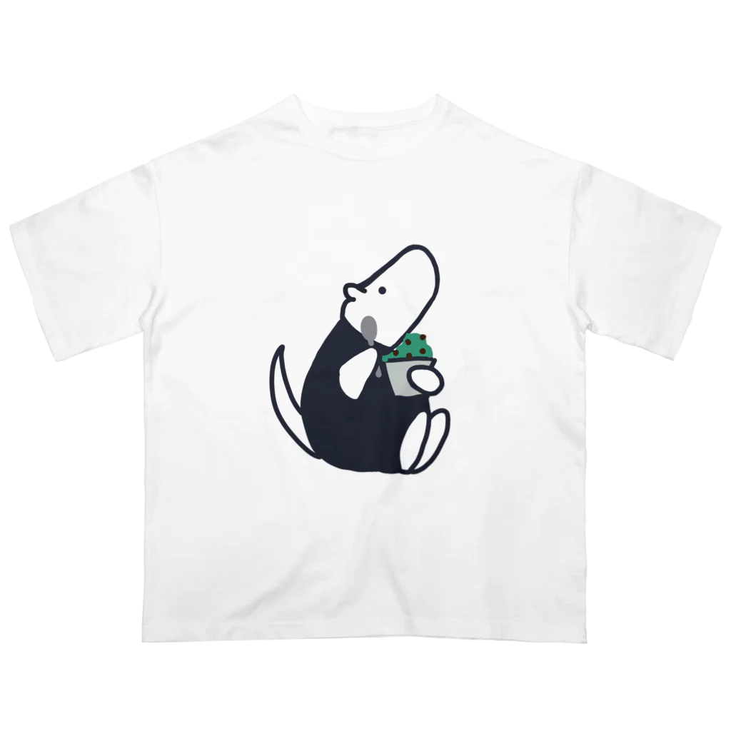 nonoarikuiのチョコミントアイス Oversized T-Shirt