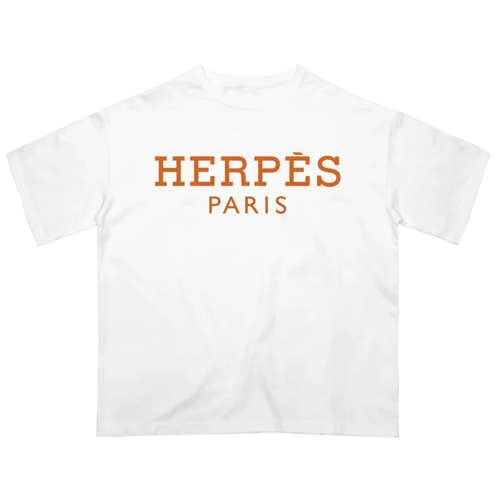 FUNNY JOKESのHERPES-ヘルペス- オーバーサイズTシャツ