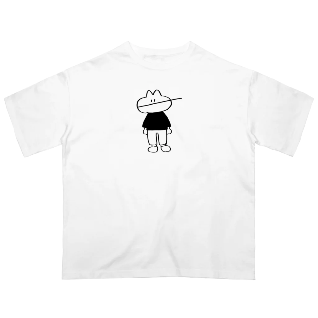 石垣えがおの🔑ﾎﾟﾂﾘ オーバーサイズTシャツ