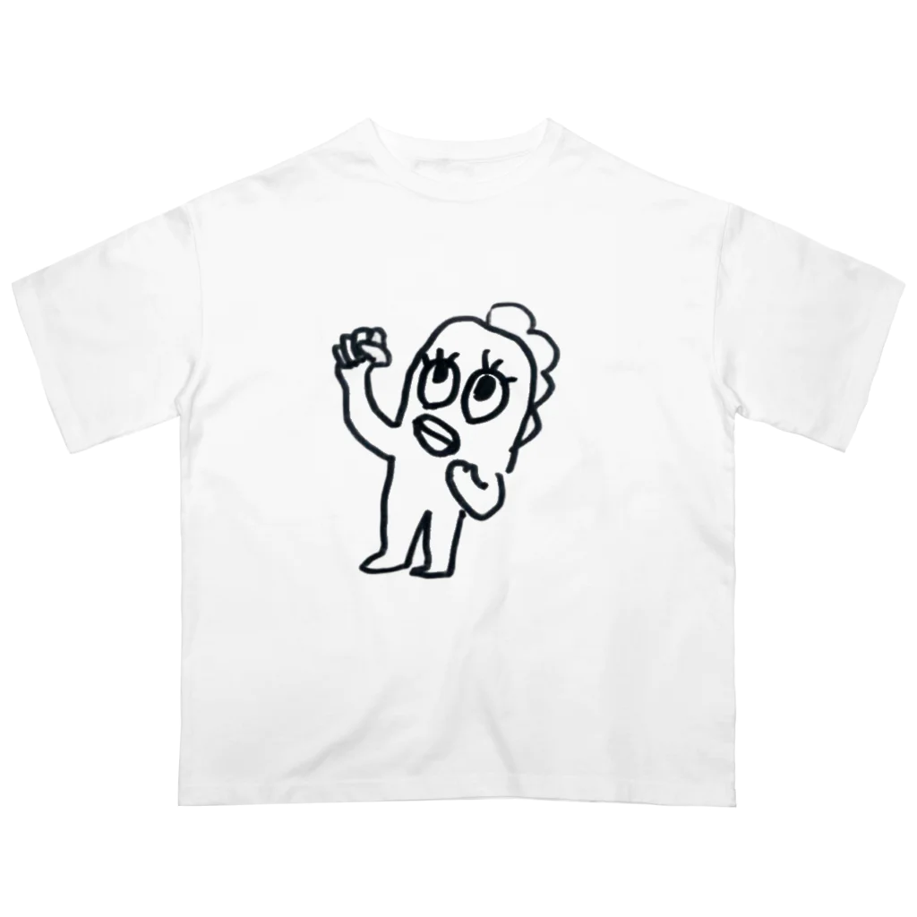 @Pori5n_のKYOURYU オーバーサイズTシャツ