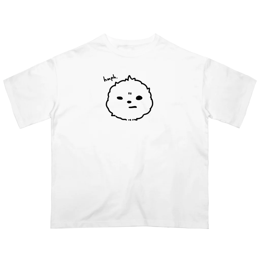 Mameyudoufuの【smol】「ふんっ」(Tシャツ) Oversized T-Shirt