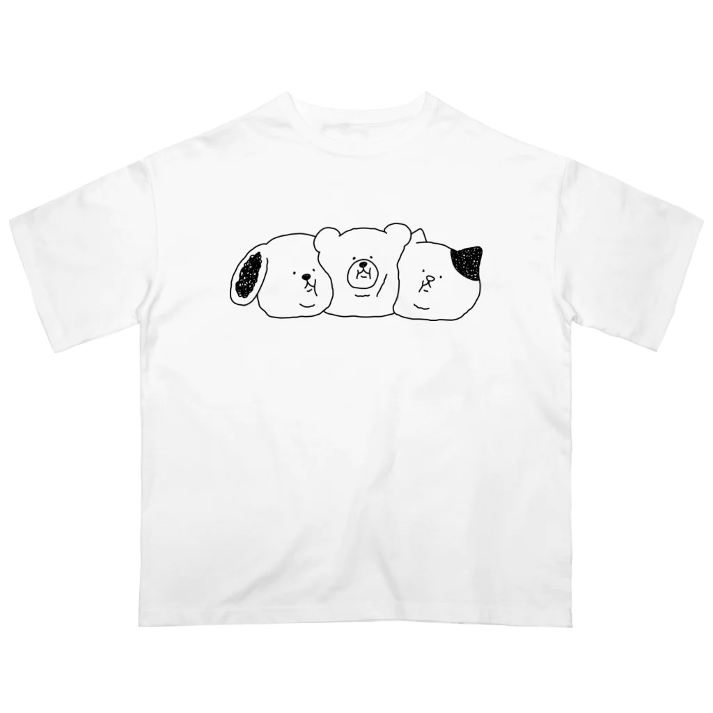 YUICHI design shopのむぎゅ オーバーサイズTシャツ