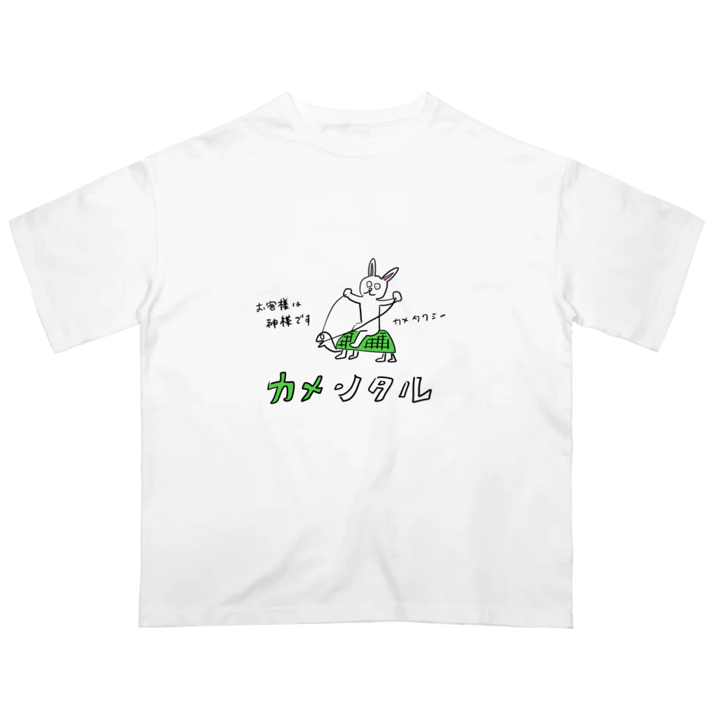 zigedonのカメンタル オーバーサイズTシャツ