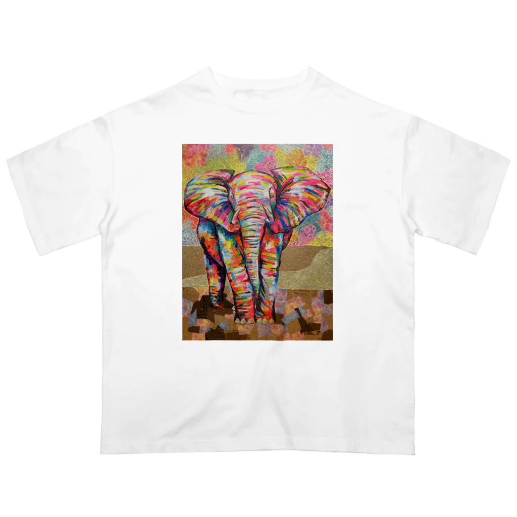 13's SHOPのparadise  オーバーサイズTシャツ