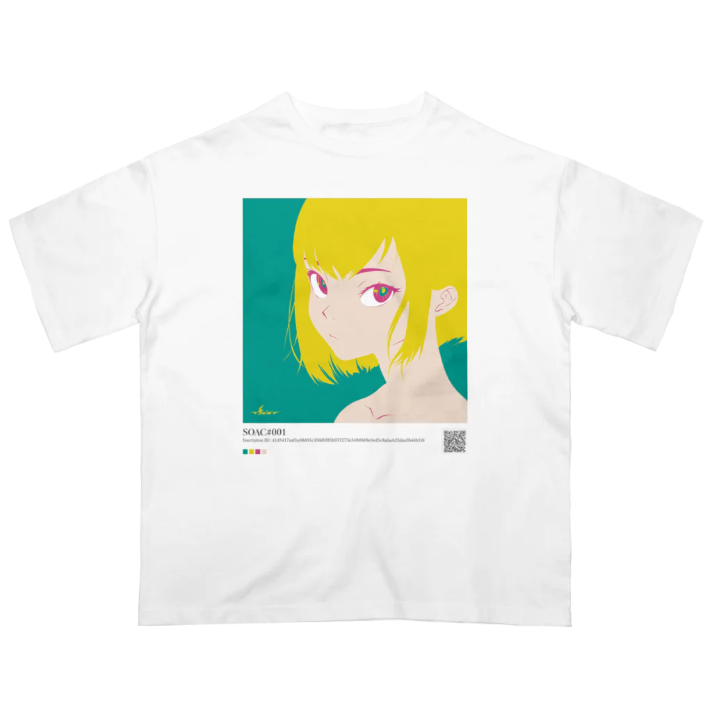 Sisin Ordinals Art CollectionのSOAC#001 T-shirts オーバーサイズTシャツ