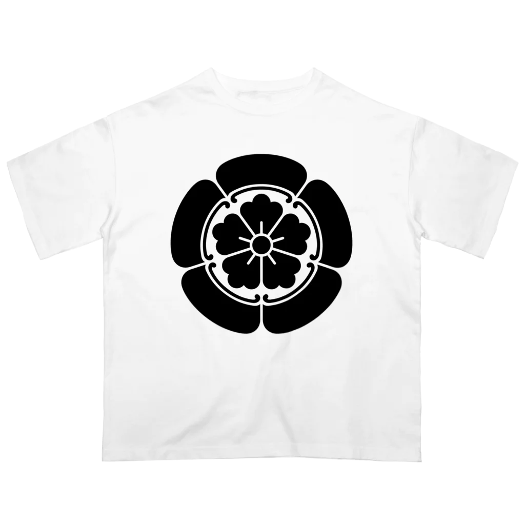 みたらし商店🍡の家紋シリーズ【織田木瓜】 Oversized T-Shirt
