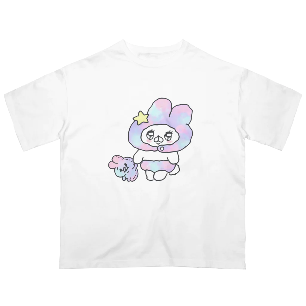 saimari＠LINEスタンプ販売中のゆめかわなんだから〜♡ オーバーサイズTシャツ