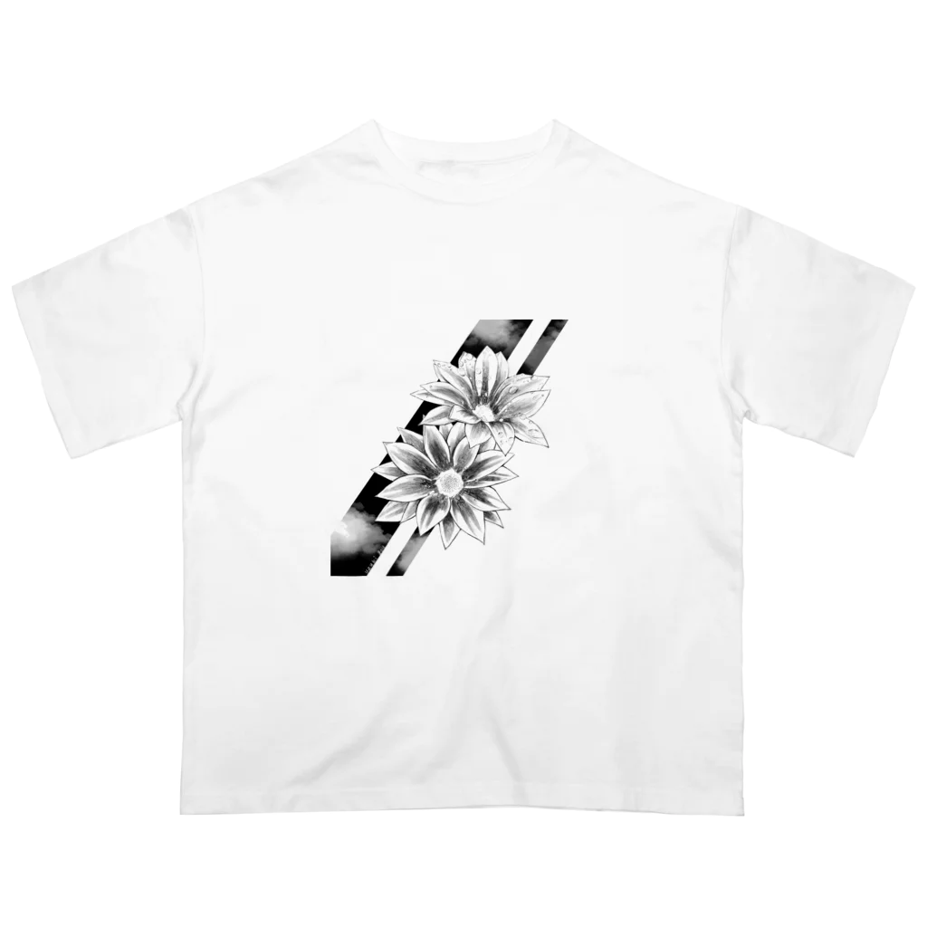 ごうの庭の花 オーバーサイズTシャツ