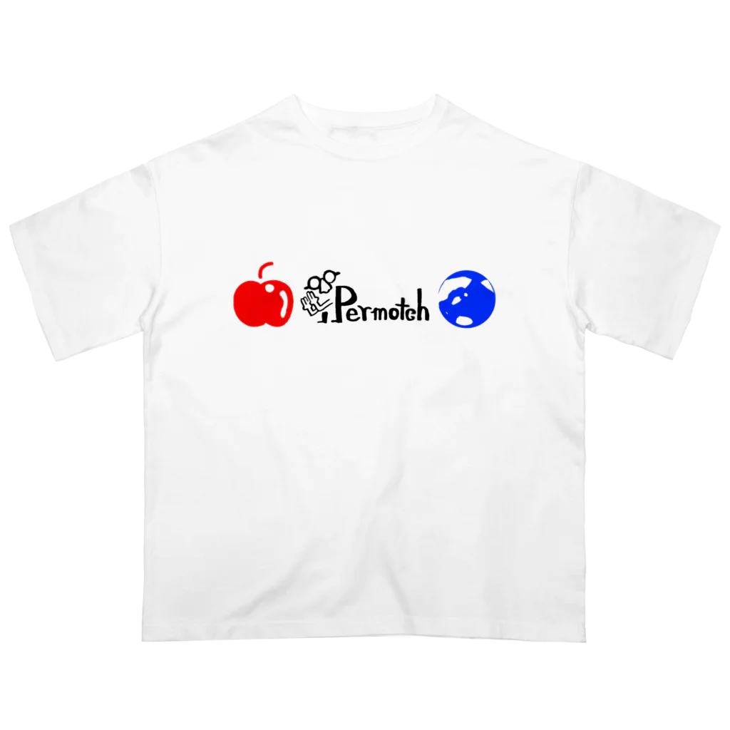 🤡柴助ロボ🤖 【ザ･ダッチライフ】のペルモッチ（万有引力） オーバーサイズTシャツ