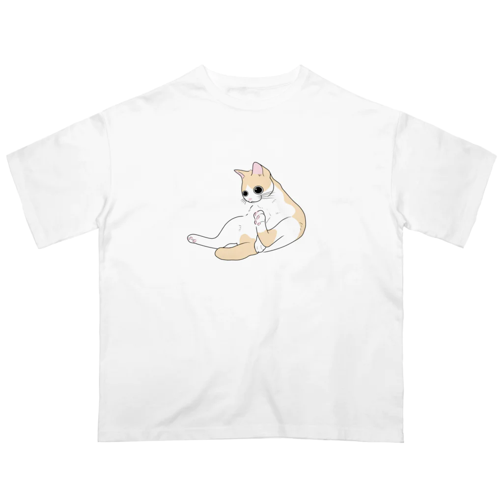 おもち家（OMOCHI-KE）の"無"のきなこ オーバーサイズTシャツ