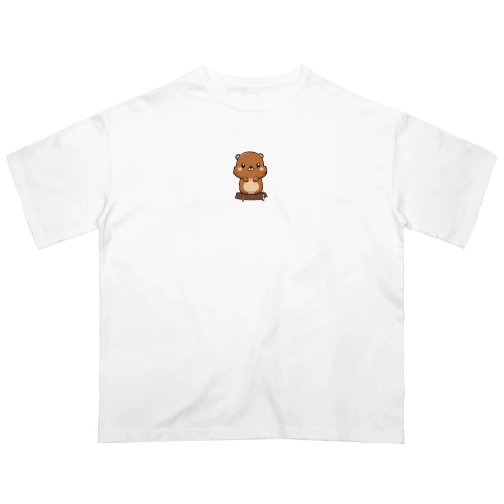 gomashio8899のカピバラくん Oversized T-Shirt