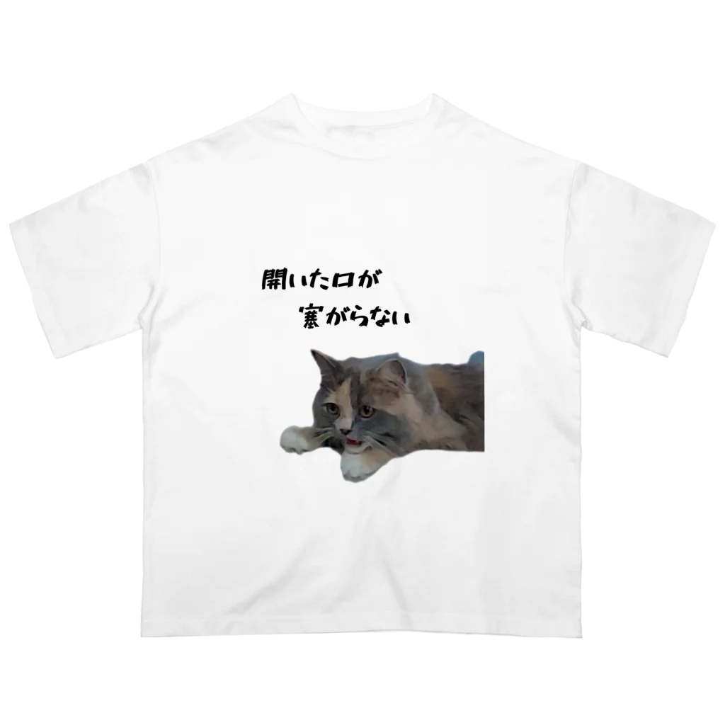 munteaのちろねこ オーバーサイズTシャツ