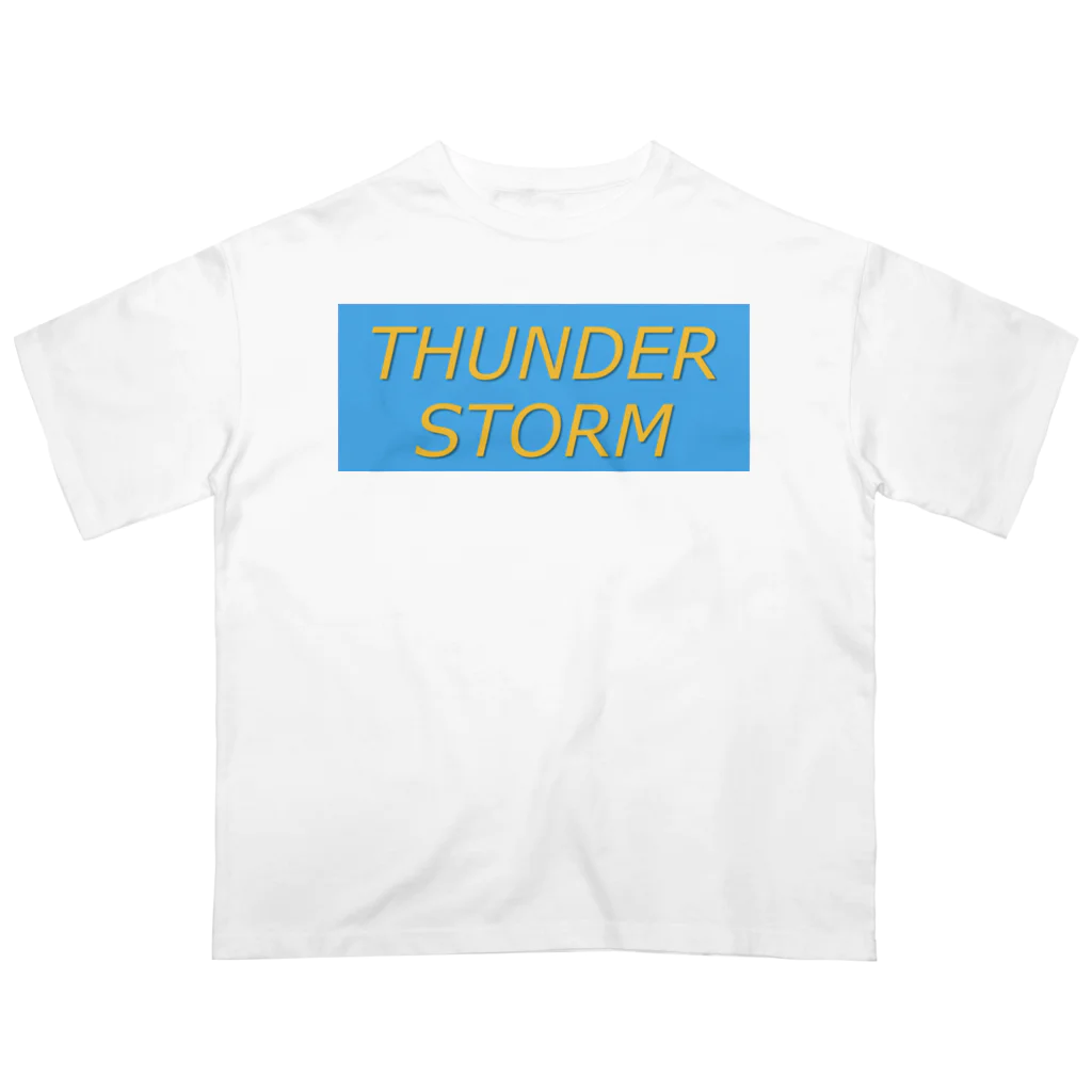 Blue ThunderのTHUNDER STORM Oversized T-Shirt