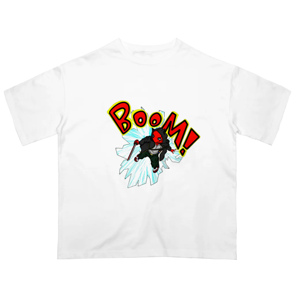 🕷Ame-shop🦇のBOOM! オーバーサイズTシャツ