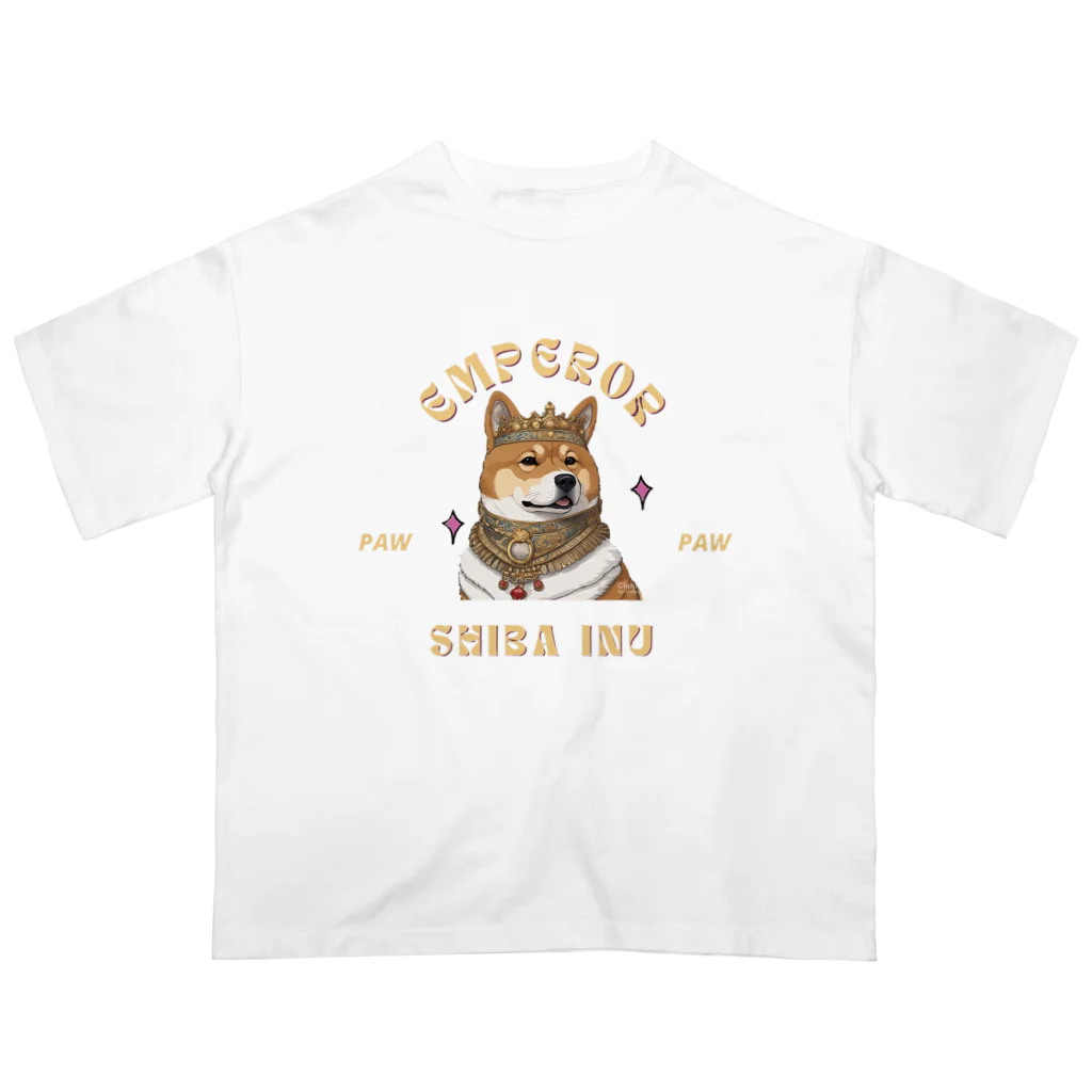 Shiba-Inu StudioのEmperor Shiba-Inu Oversized T-Shirt