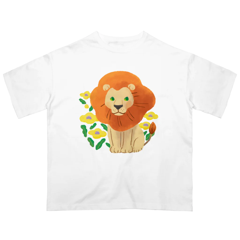 KOPETO のふんわりたてがみライオン Oversized T-Shirt