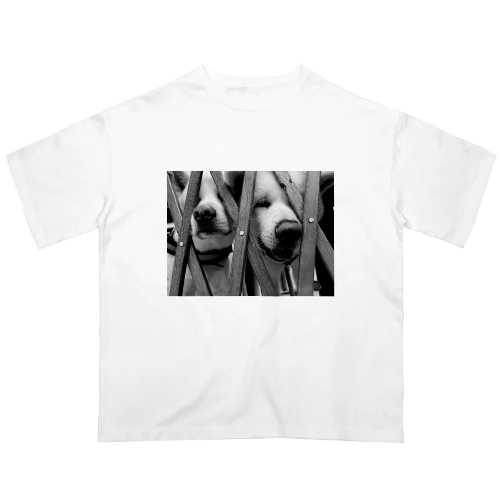 梅子&白岳の梅白 オーバーサイズTシャツ