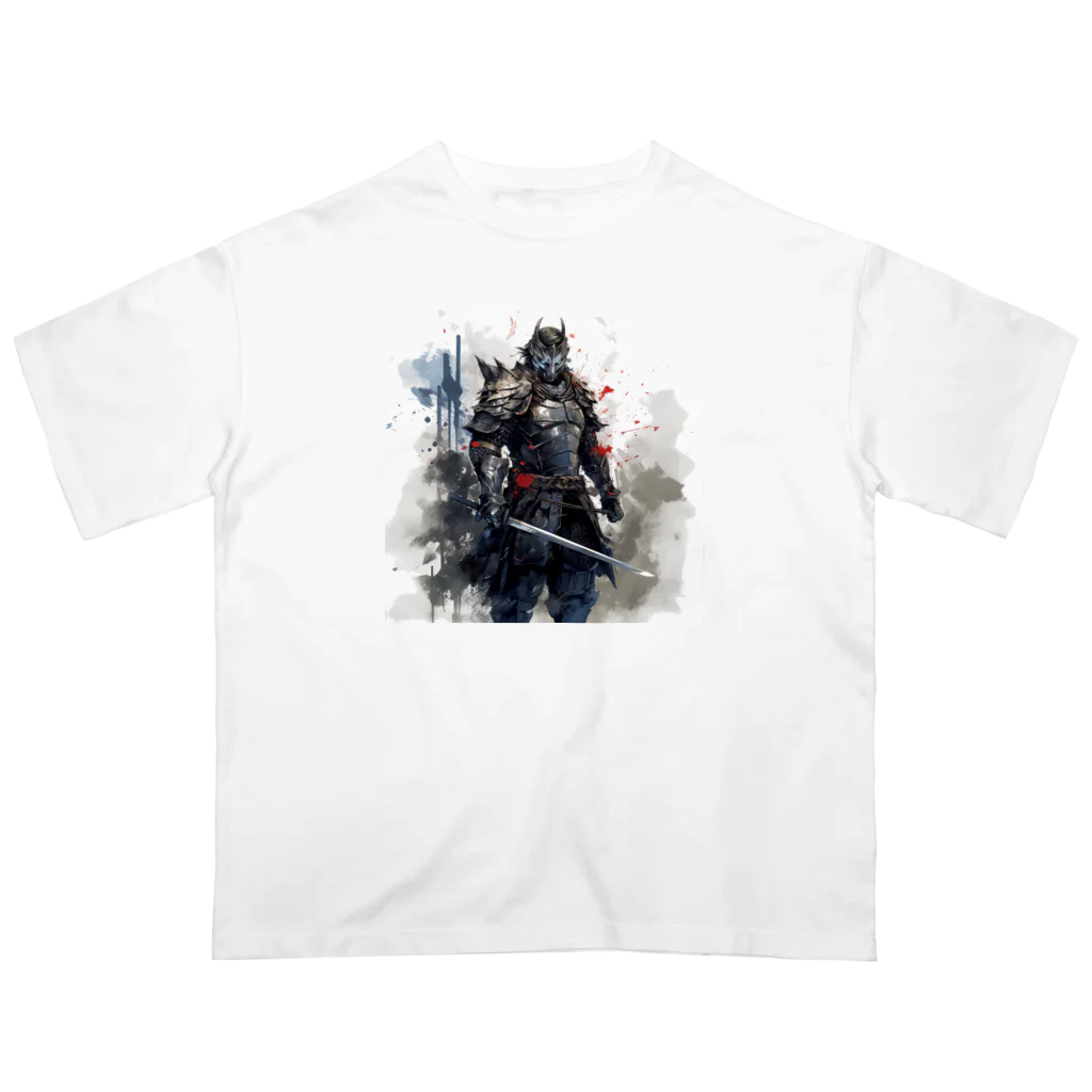 モア吉の西洋の武士 オーバーサイズTシャツ