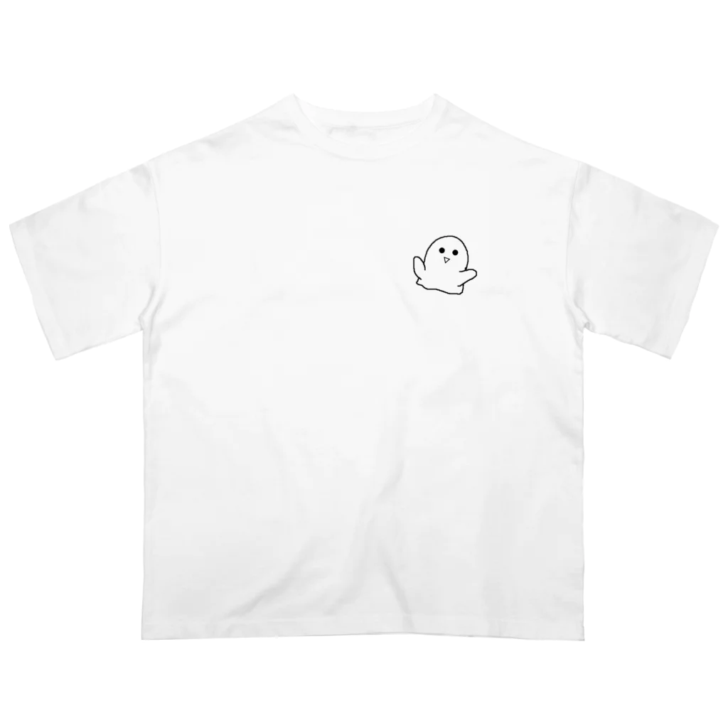 Ghost_kunのゴーストくん オーバーサイズTシャツ