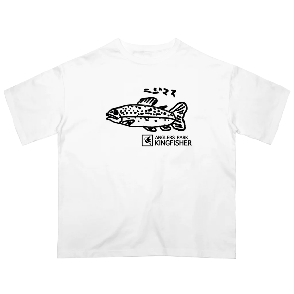 anglerspark_kingfisherのKoki OKAGAWA -Trout- オーバーサイズTシャツ