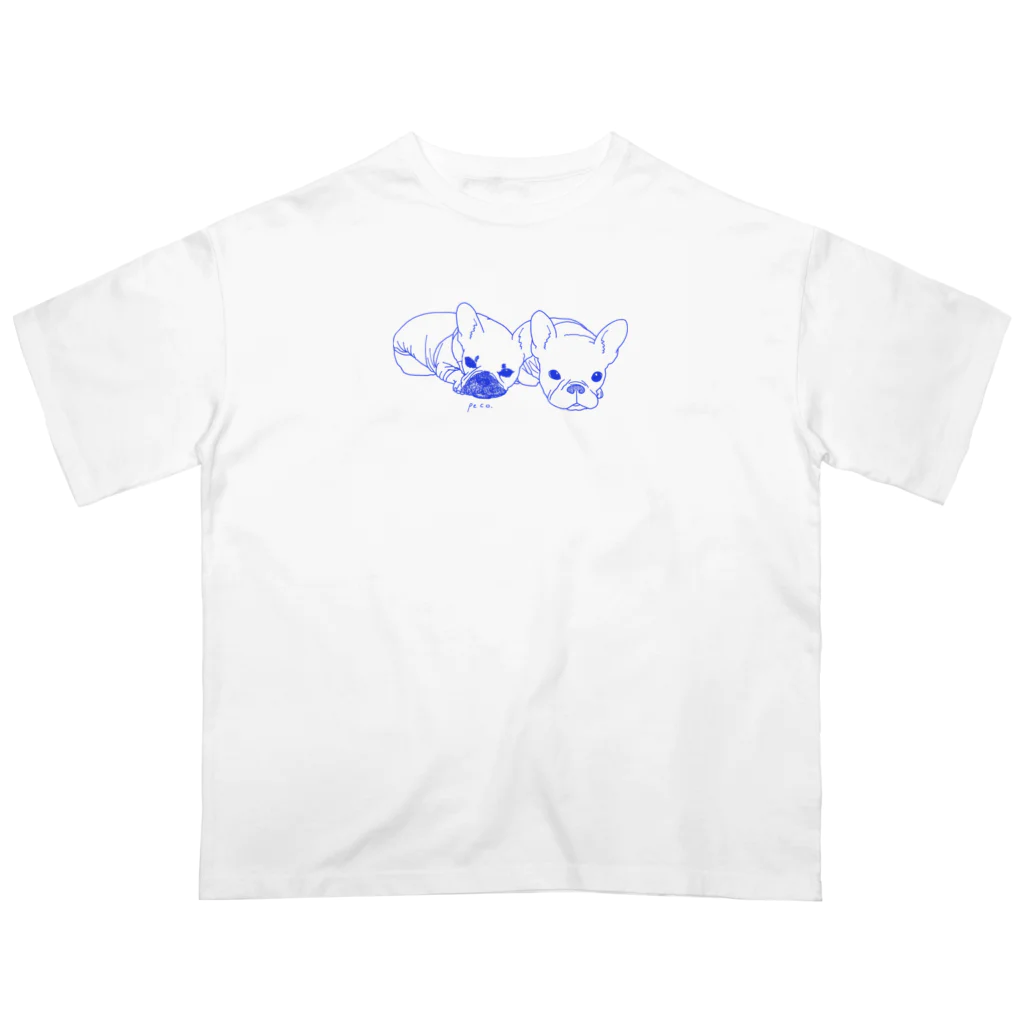 tachimachi_ameのかわいいちゃんたち オーバーサイズTシャツ