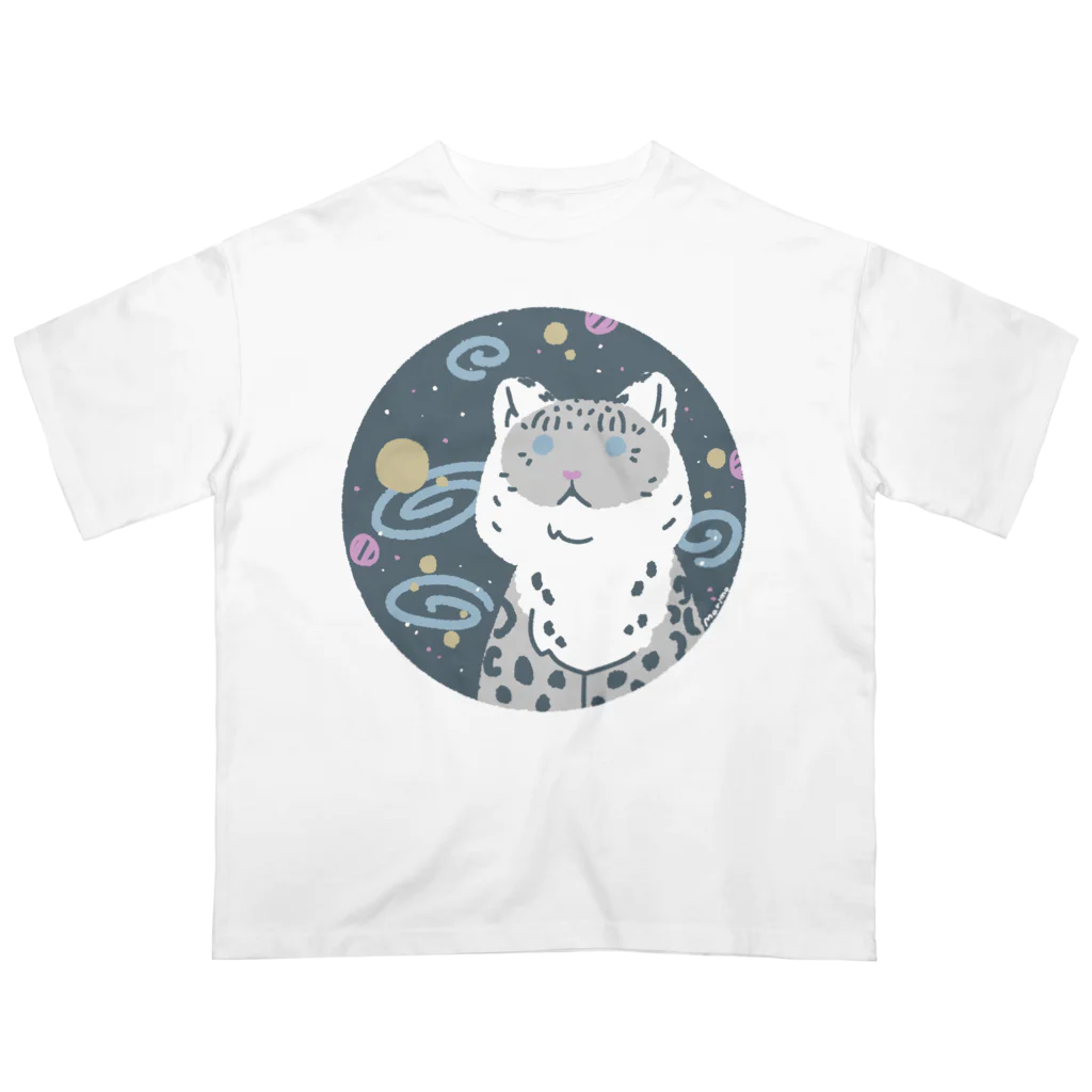 まりもの宇宙ユキヒョウ Oversized T-Shirt