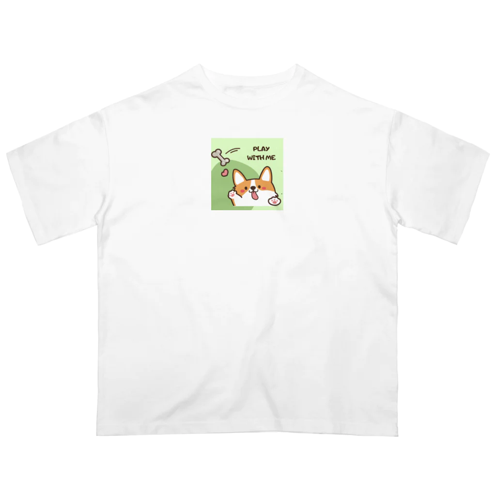 ロイ@イラストレーターHEXANFT販売美麗イラスト描きますのPLAY WITH ME Oversized T-Shirt