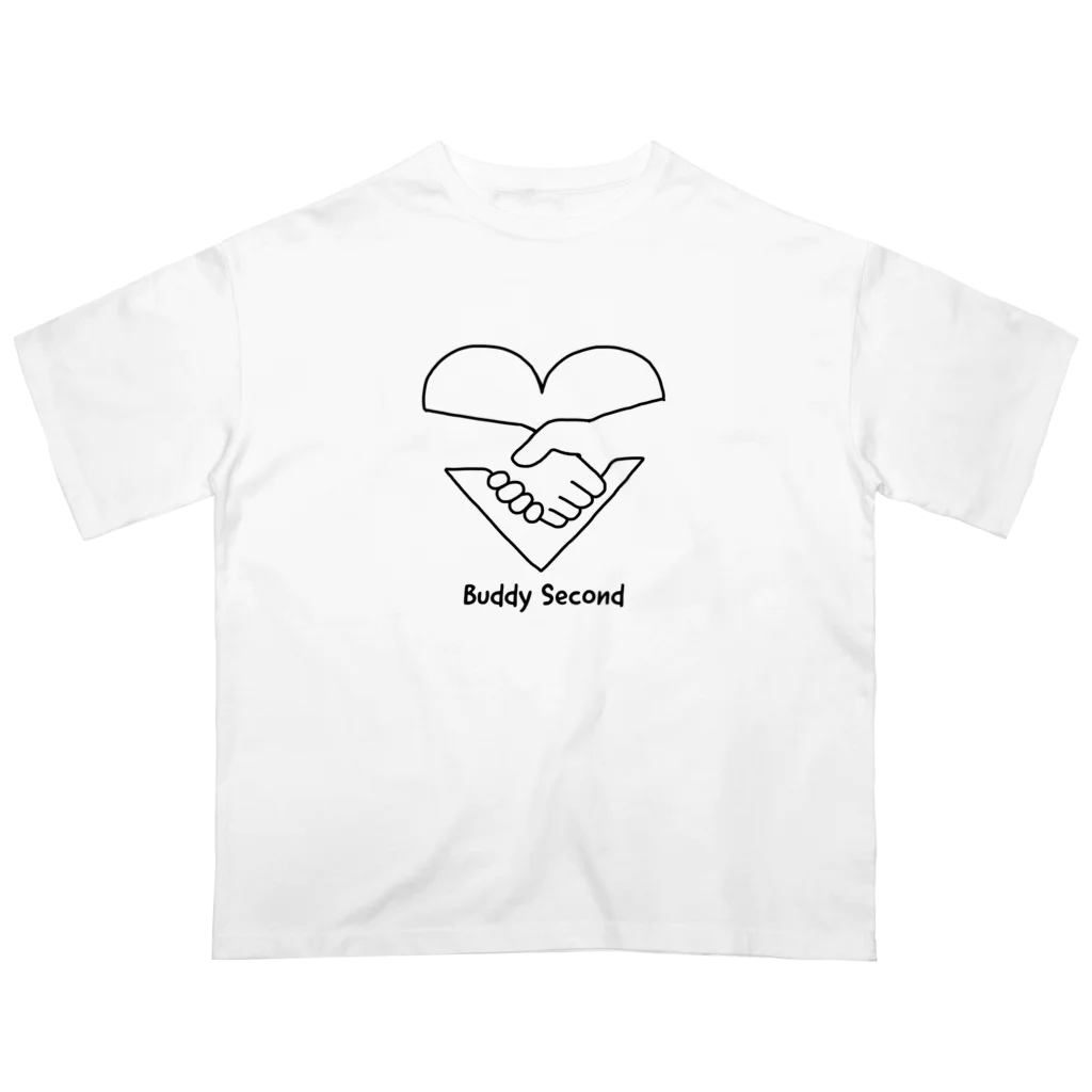 BuddySecondのオリジナルTシャツ【02】 オーバーサイズTシャツ