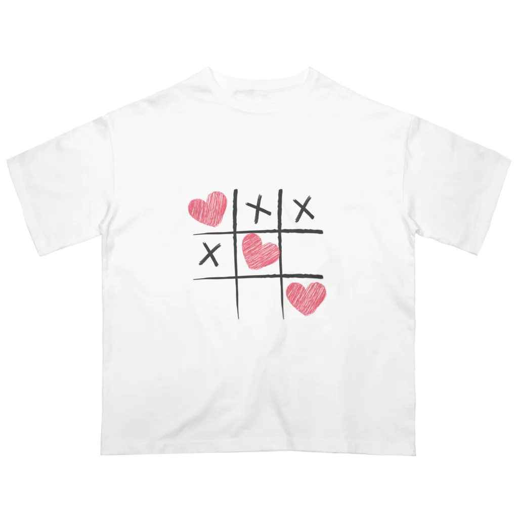 m4のLOVE オーバーサイズTシャツ