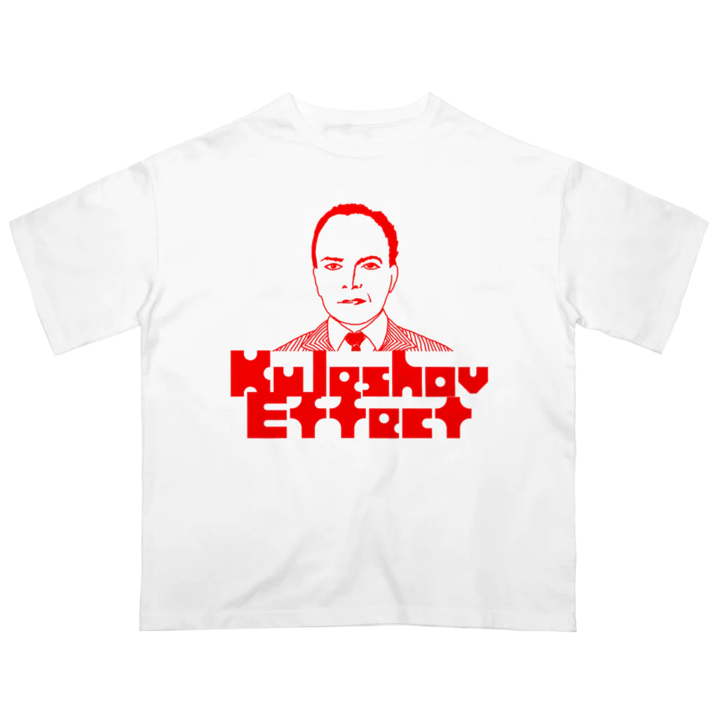 Anderson film schoolのKULESHOV EFFECT クレショフ効果 オーバーサイズTシャツ