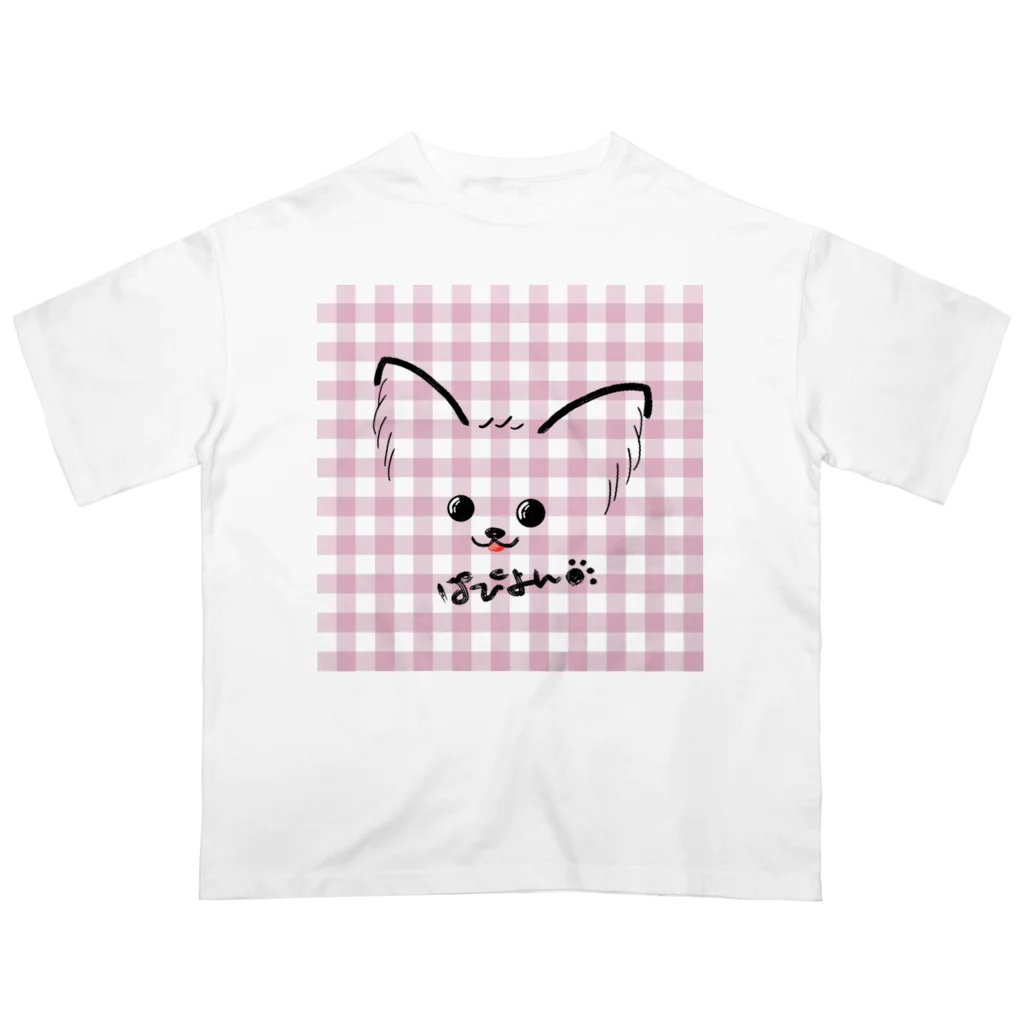 merongのぱぴよん♡ギンガム オーバーサイズTシャツ