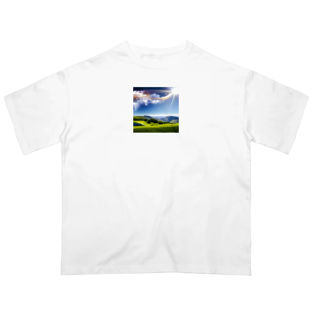 ohba1223の風景　幻想的 Oversized T-Shirt