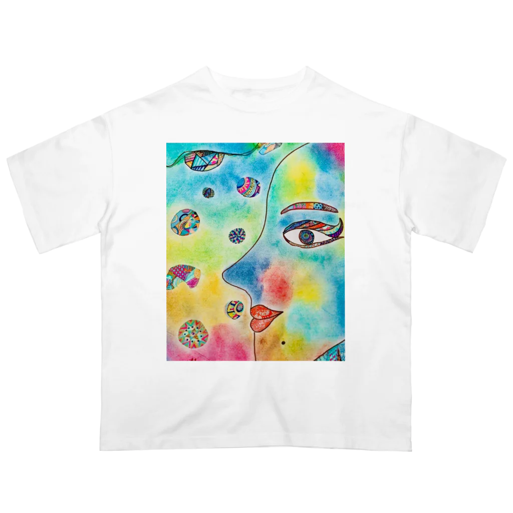 Ruchi91の空の女神現わる💫 Oversized T-Shirt