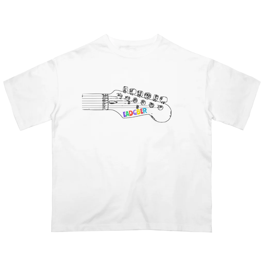 EADGBERのカラフル　ビッグロゴ オーバーサイズTシャツ