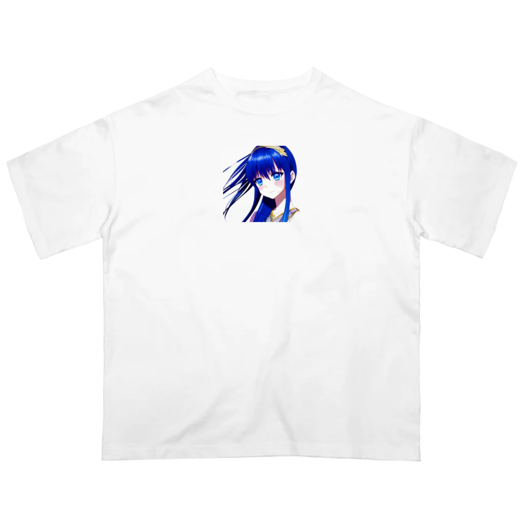 the blue seasonのあおい オーバーサイズTシャツ