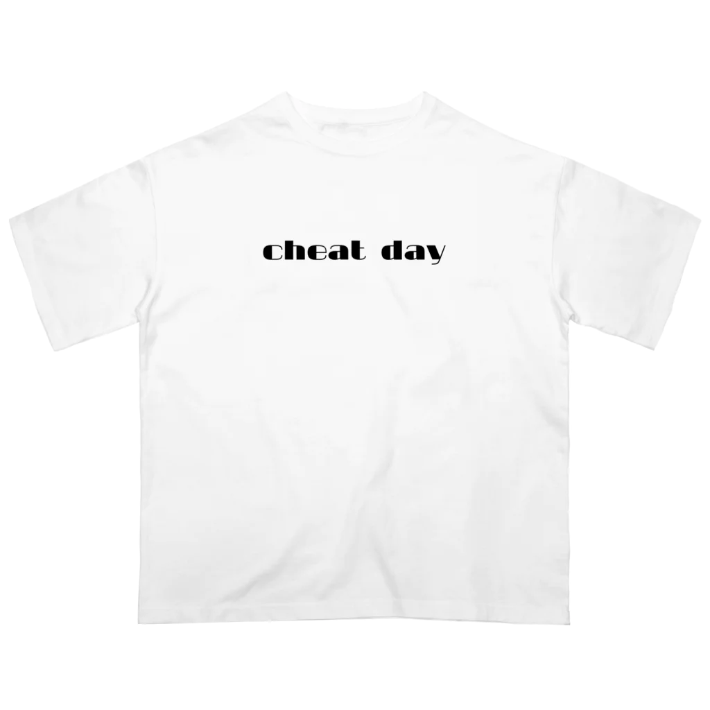 chaiのcheat day. Oversized T-Shirt