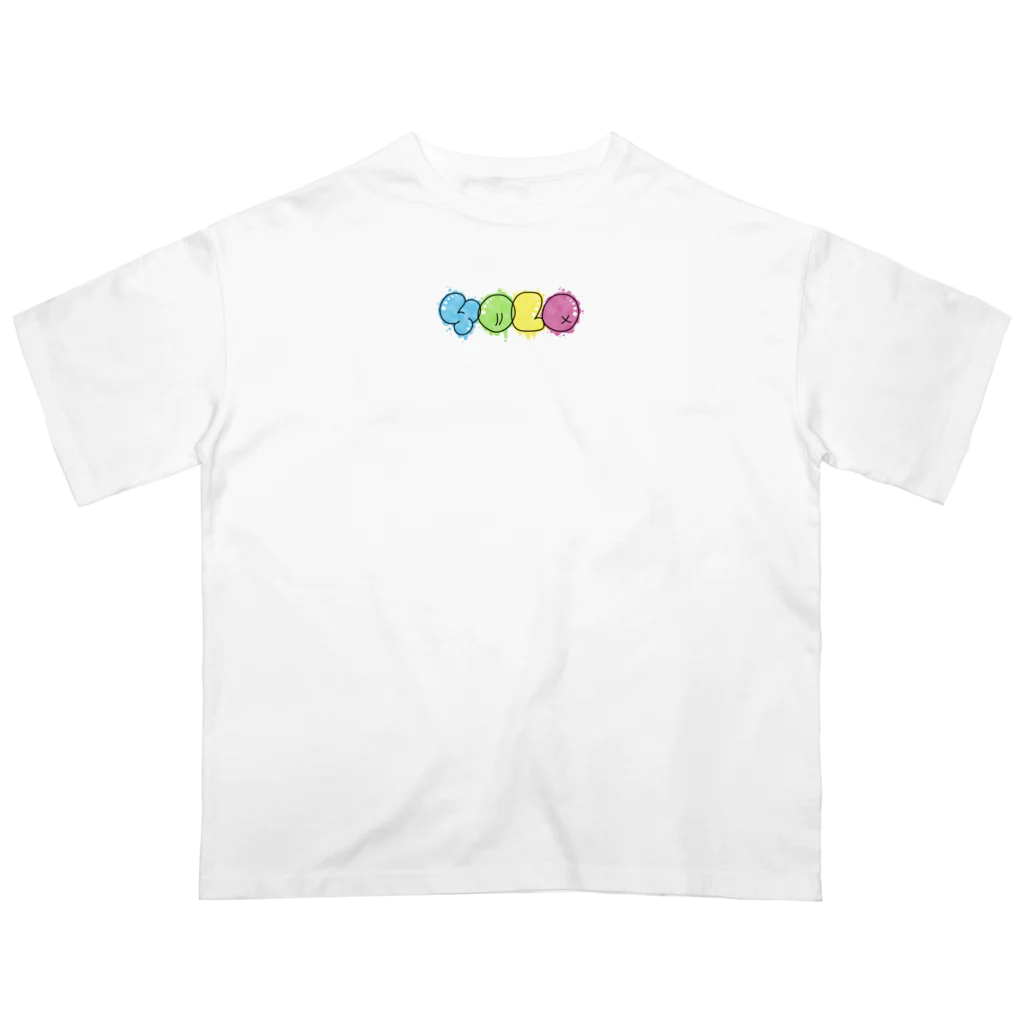 otsのYOLOグラフィティーデザイン オーバーサイズTシャツ