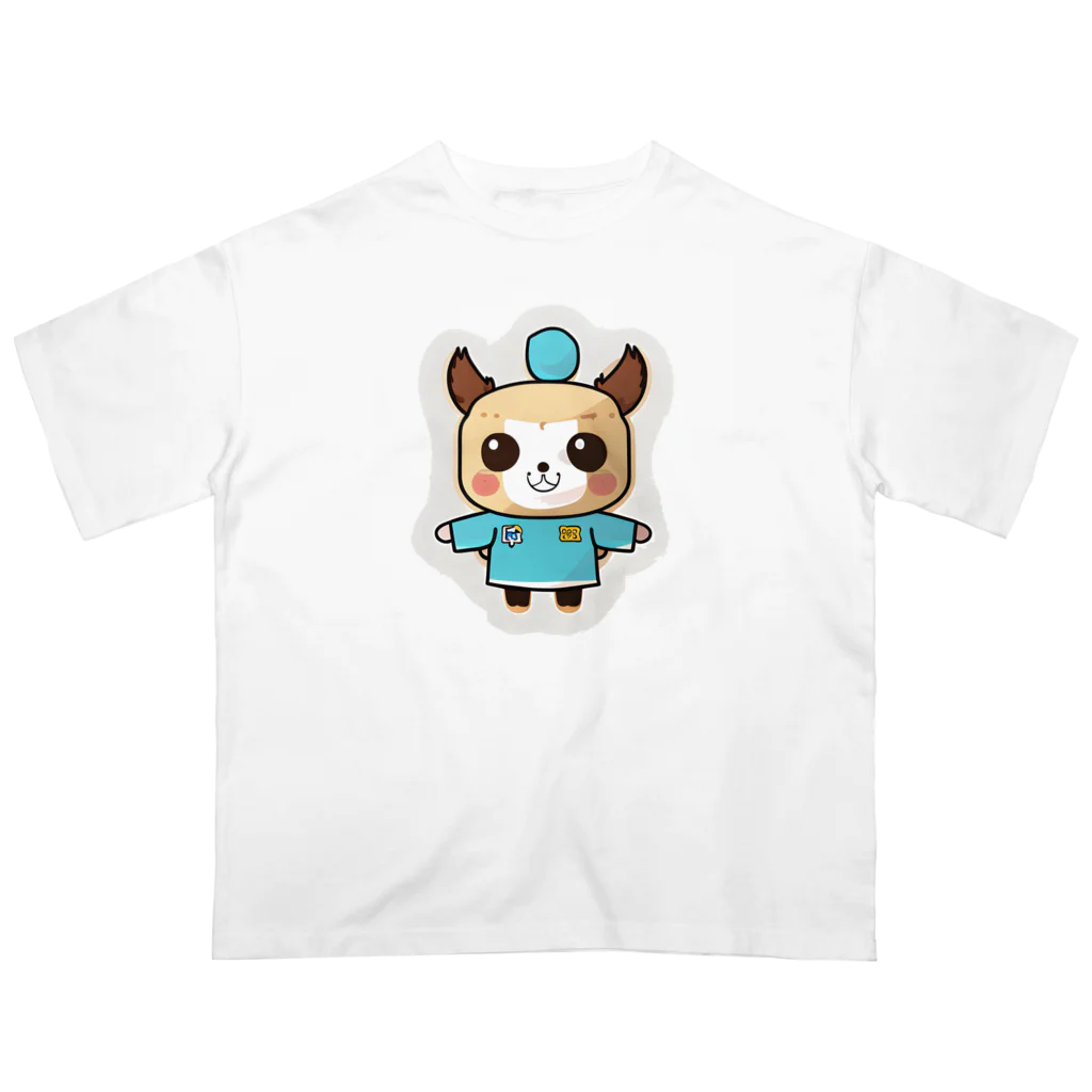 tamagonokoのカンフードッグくん オーバーサイズTシャツ