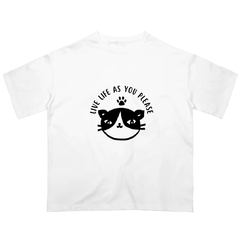 びみょかわアニマルのツンデレかのこさん オーバーサイズTシャツ