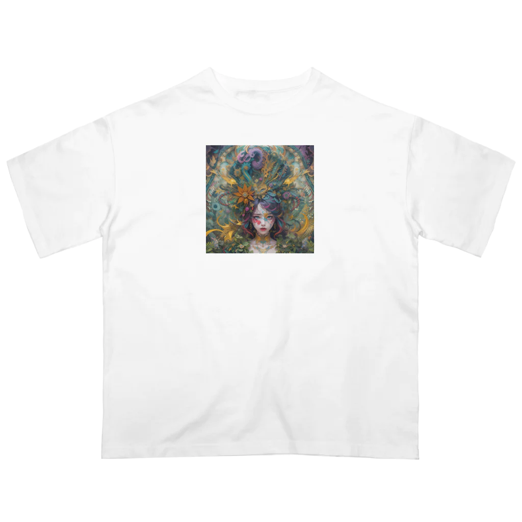 AI職人👨‍🏭のAI美女「森神」 Oversized T-Shirt